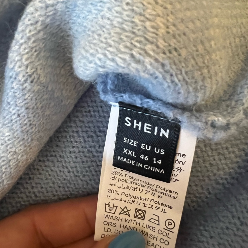 Blue sweater